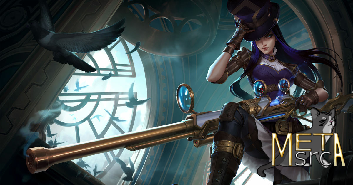 Caitlyn Support Build Guide, Runes, Items 12.11 KR, LoL - METAsrc